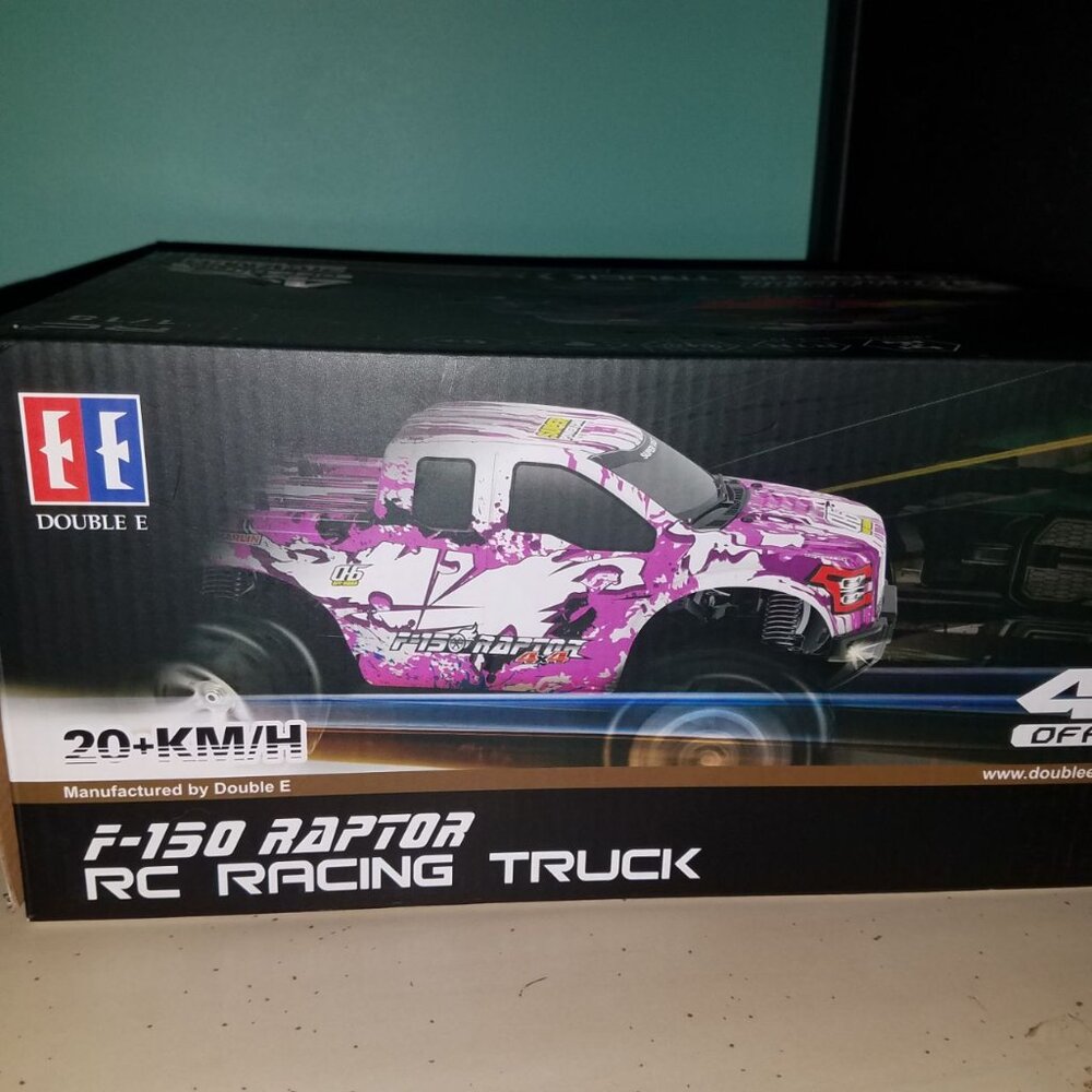 Double E F-150 Raptor RC Racing Truck – 4WD 20+ km/h Remote Control Car